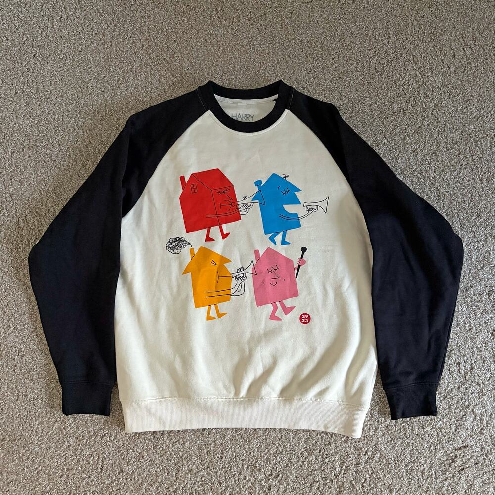 Harry Styles Harry’s House 2023 Tour UK Exclusive Crewneck Sweatshirt Size L